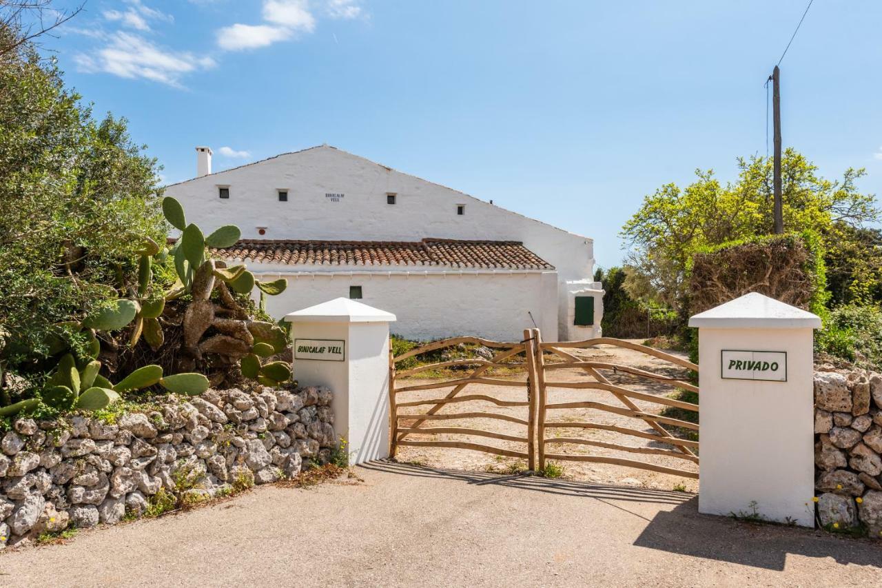 Finca Binicalaf Vell Cala En Porter  Εξωτερικό φωτογραφία