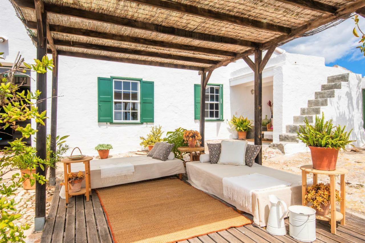 Finca Binicalaf Vell Cala En Porter  Εξωτερικό φωτογραφία