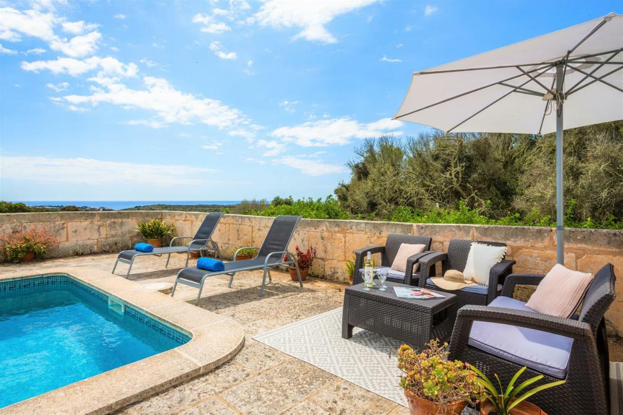 Finca Binicalaf Vell Cala En Porter  Εξωτερικό φωτογραφία