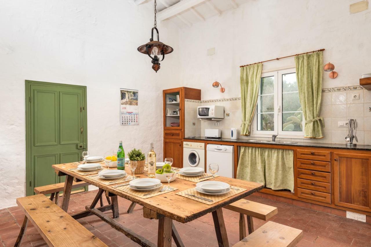 Finca Binicalaf Vell Cala En Porter  Εξωτερικό φωτογραφία